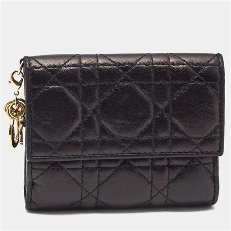 chanel or dior compact wallet|Small leather goods — Fashion .